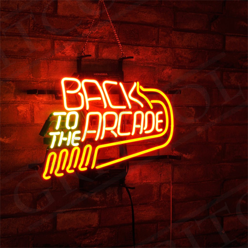 Back to The Arcade Neon Signs - Club Rehab