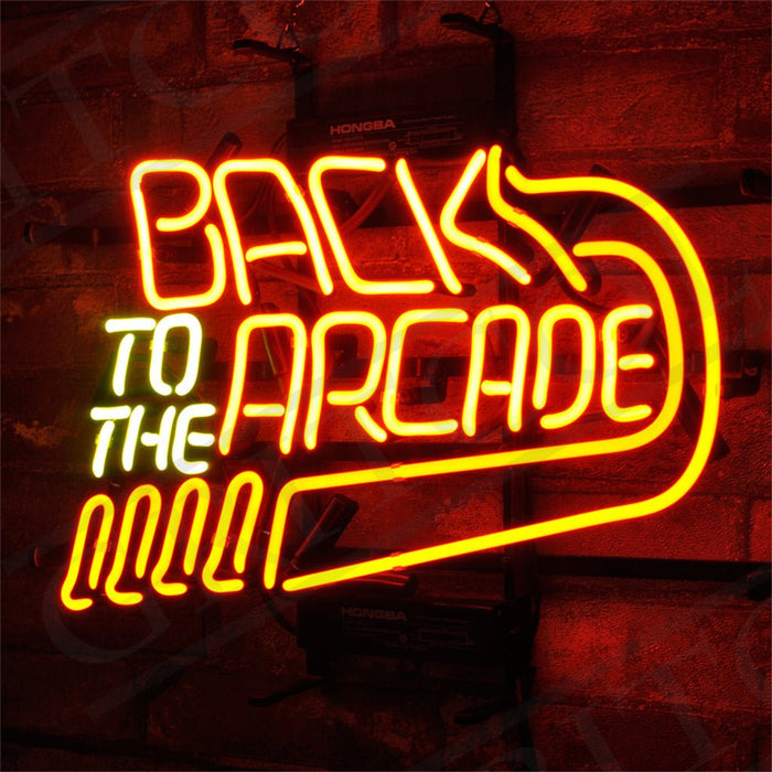 Back to The Arcade Neon Signs - Club Rehab