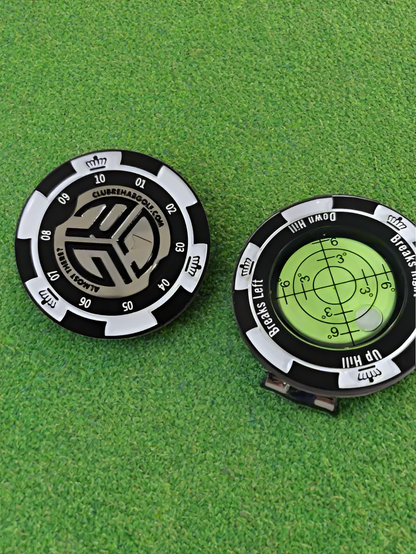 Hat-Trick Golf Level Marker and Clip