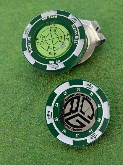 Hat-Trick Golf Level Marker and Clip