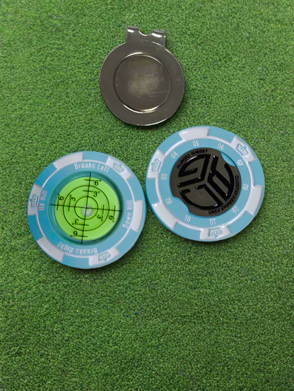 Hat-Trick Golf Level Marker and Clip