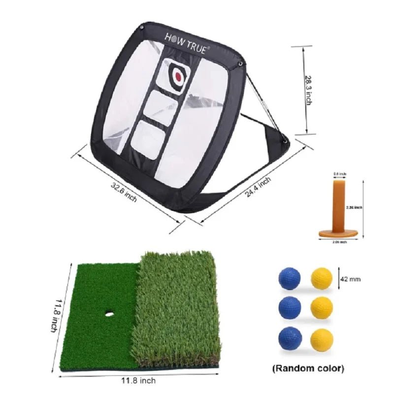 Backyard Birdie Golf Chipping Combo : Practice Net - Club Rehab - Chipping NetGreenBackyard Birdie Golf Chipping Combo : Practice Net