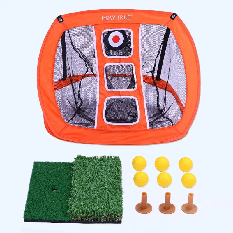 Backyard Birdie Golf Chipping Combo : Practice Net - Club Rehab - Chipping NetOrange45086333468864