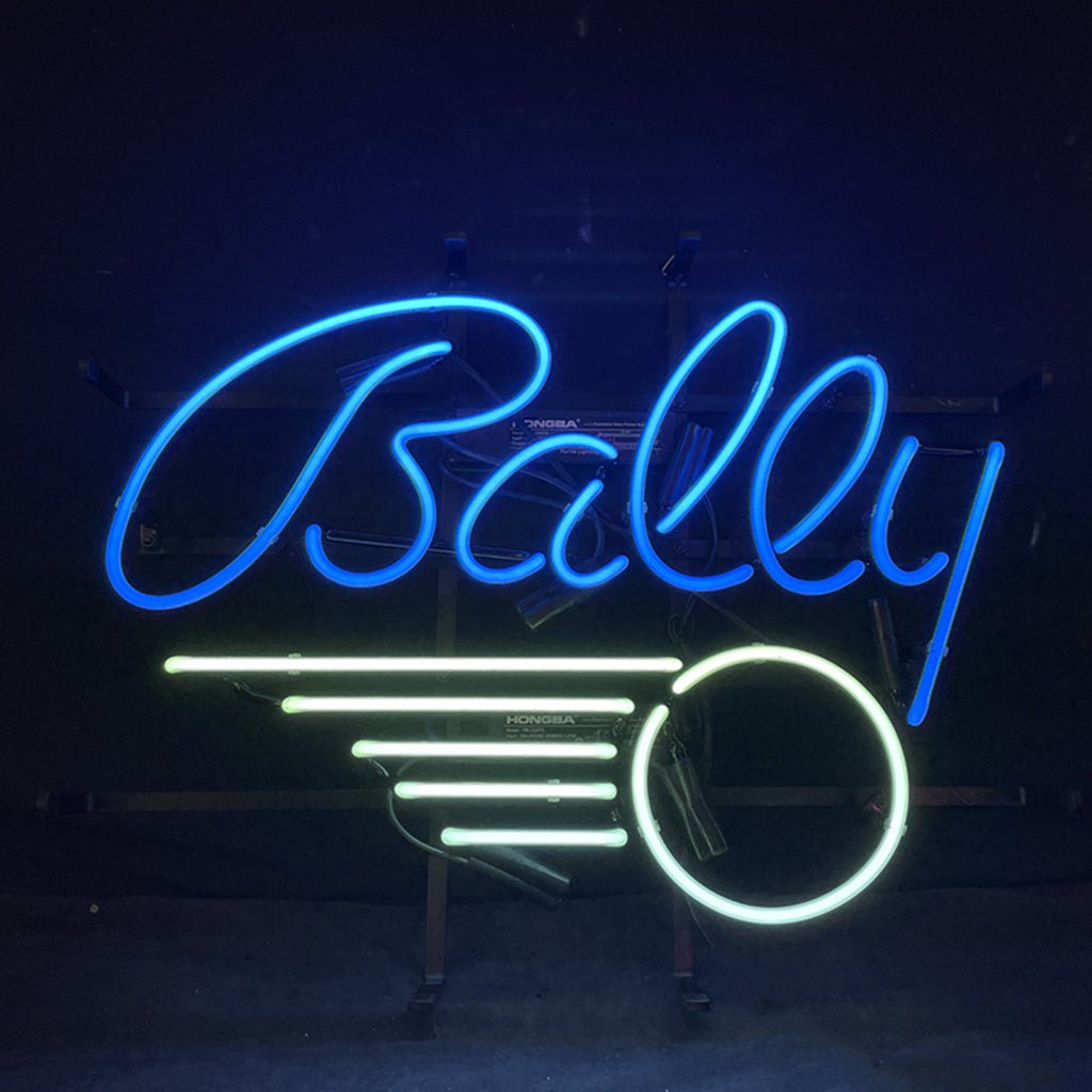 Bally Pinball Neon Sign Light - Club Rehab