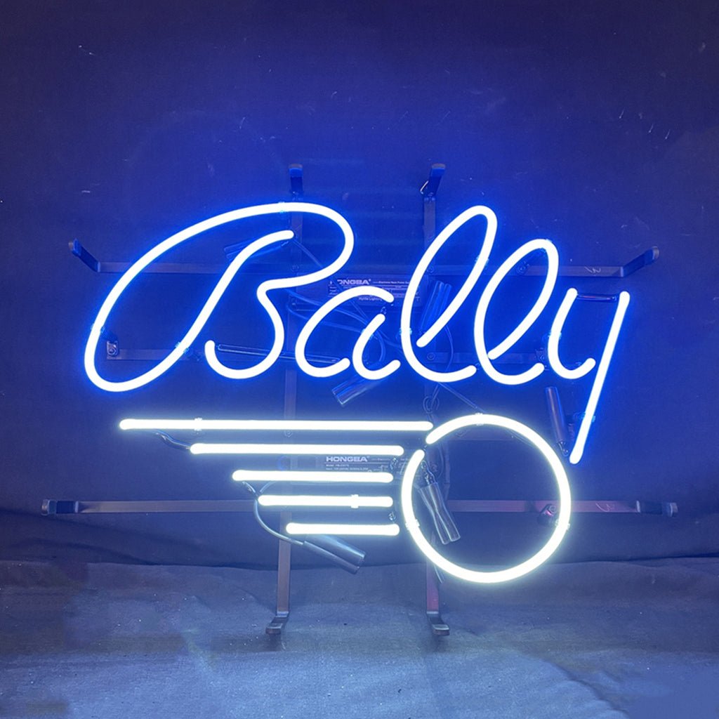 Bally Pinball Neon Sign Light - Club Rehab
