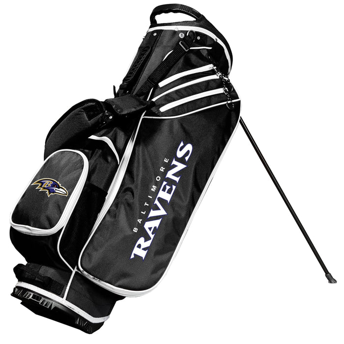 Baltimore Ravens Birdie stand golf bag, Black color
