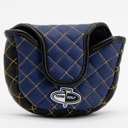 Baltimore Ravens Solid Mallet Putter quilted headcover, back view