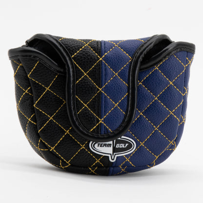 Baltimore Ravens Split Mallet Putter quilted headcover, back view