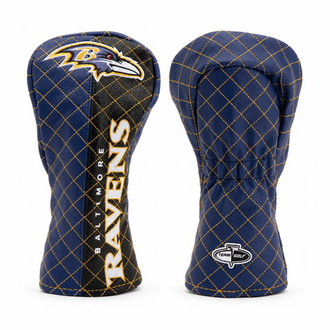 Baltimore Ravens Split Quilted Fairway Headcover