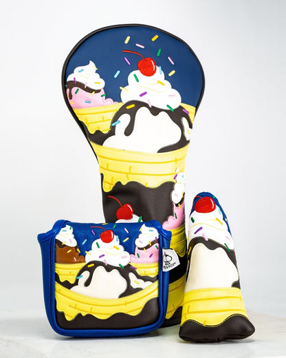 Banana Split - Mallet Putter Cover - Club Rehab
