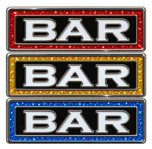 BAR BAR BAR Glitter Ball Marker & Hat Clip