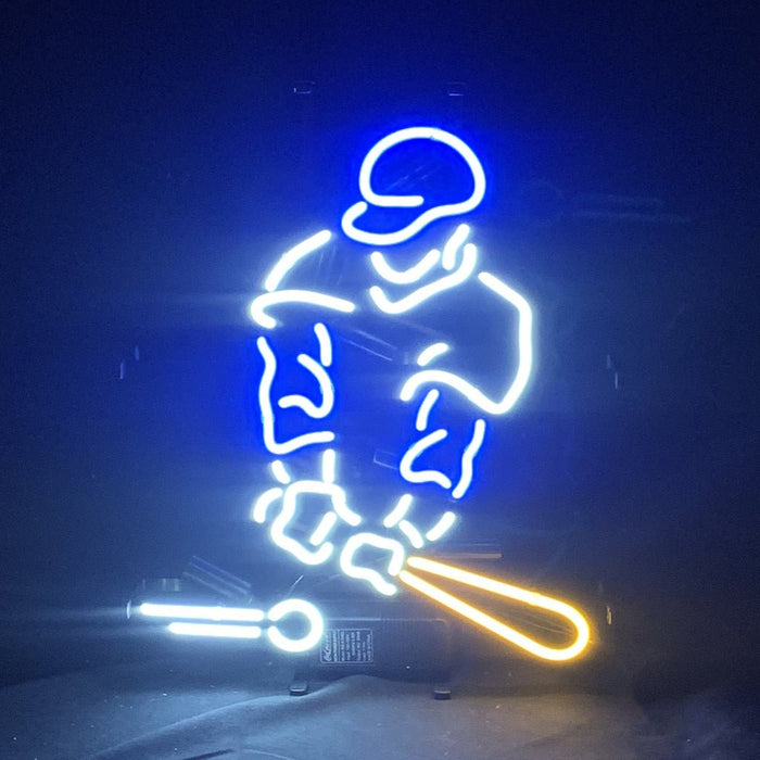Baseball Player Neon Light Sign - Club Rehab