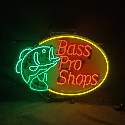 Bass Pro Shops Fish Neon Signs - Club Rehab
