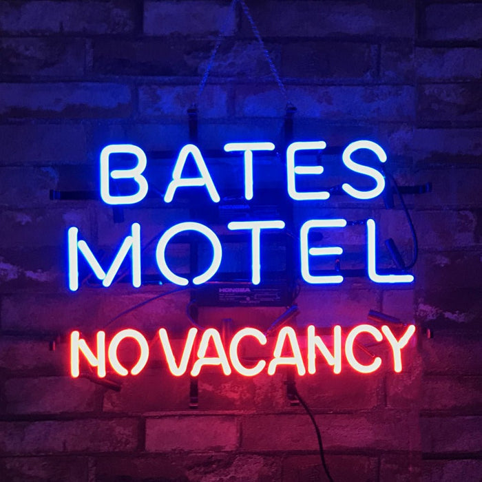 Bates Motel No Vacancy Neon Signs - Club Rehab