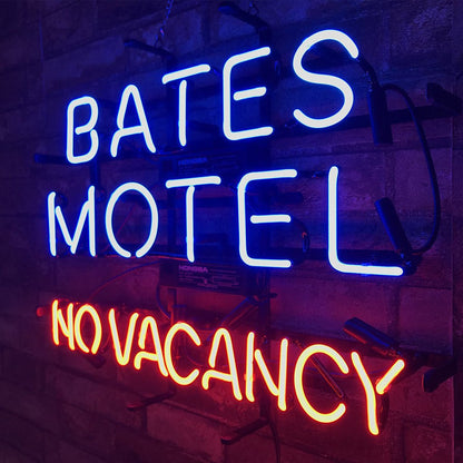 Bates Motel No Vacancy Neon Signs - Club Rehab