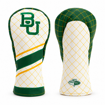 Baylor Bears Striped Quilted Fairway Headcover