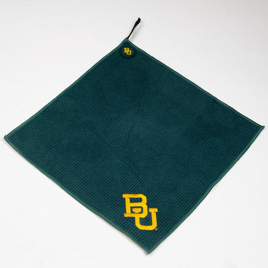Baylor Bears NCAA Magnetic Embroidered Golf Towel – 15" x 15" - Club Rehab