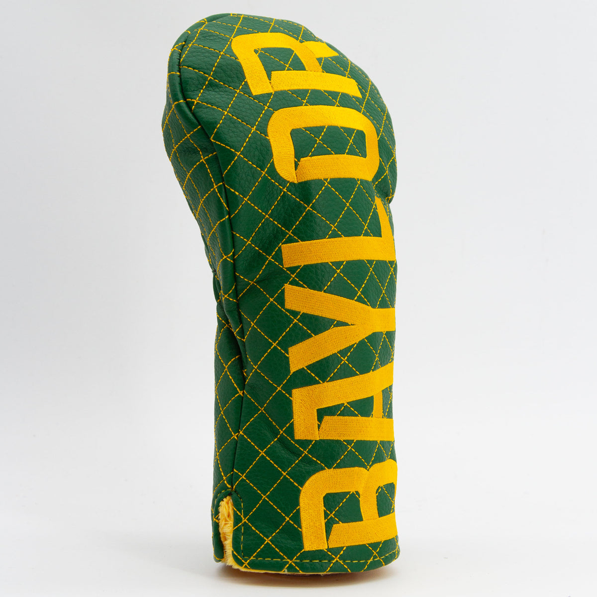 Baylor Bears Solid Quilted Driver Headcover, angled view
