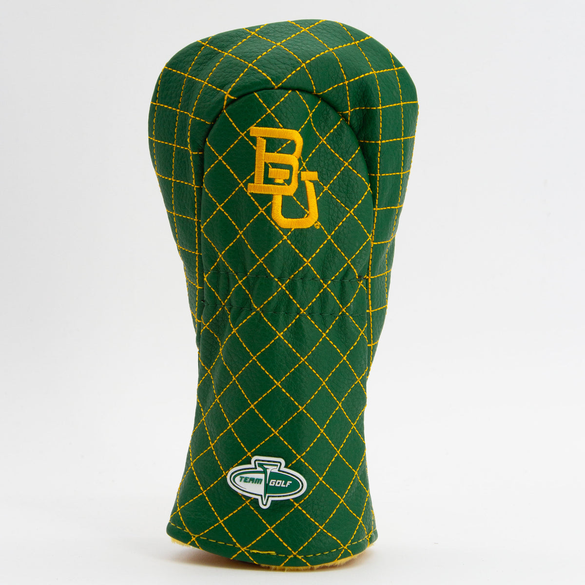 Baylor Bears Solid Quilted Fairway Headcover, back view