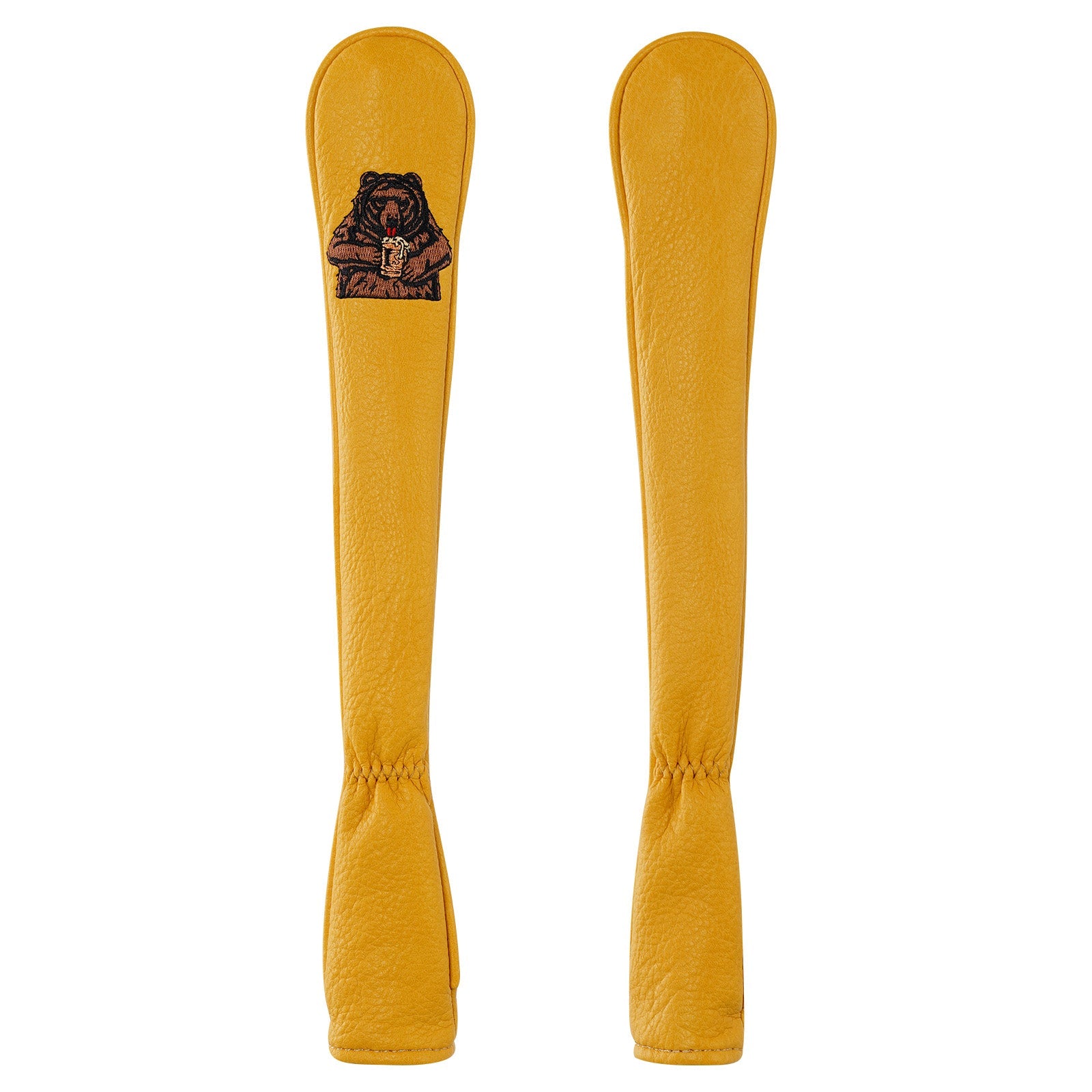Bear With a Beer Headcover - Alignment Stick Cover - Club Rehab