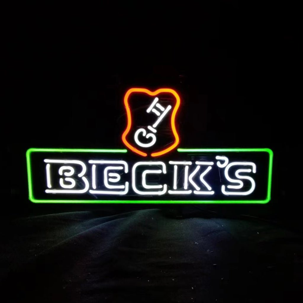 Beck's Beer Neon Light Sign - Club Rehab