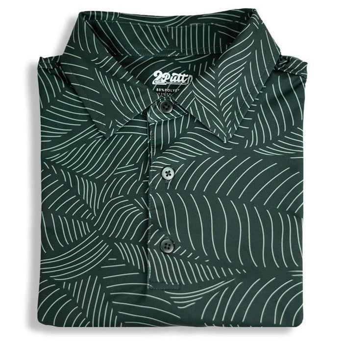 Bermuda Leaf Men's Polo - S - Club Rehab