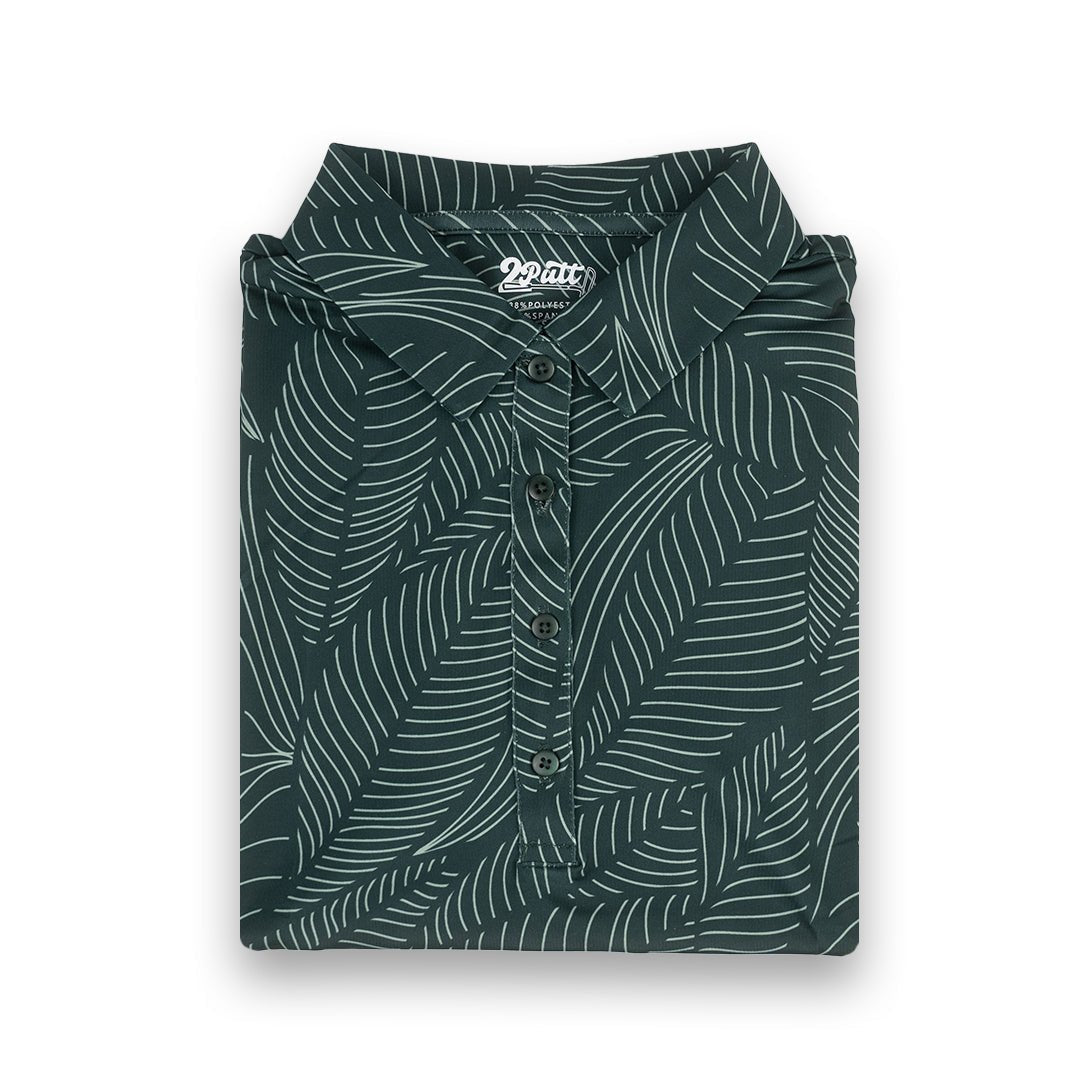 Bermuda Leaf Women's Polo (Sleeveless) - S - Club Rehab