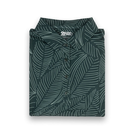 Bermuda Leaf Women's Polo (Sleeveless) - S - Club Rehab