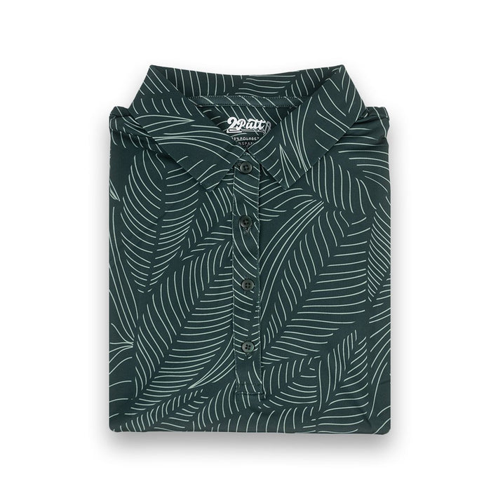 Bermuda Leaf Women's Polo (Sleeveless) - S - Club Rehab