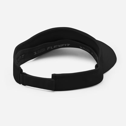 BIRDIE Golf Embroidered Women’s Visor - Birdie Pop Collection - Black - Club Rehab