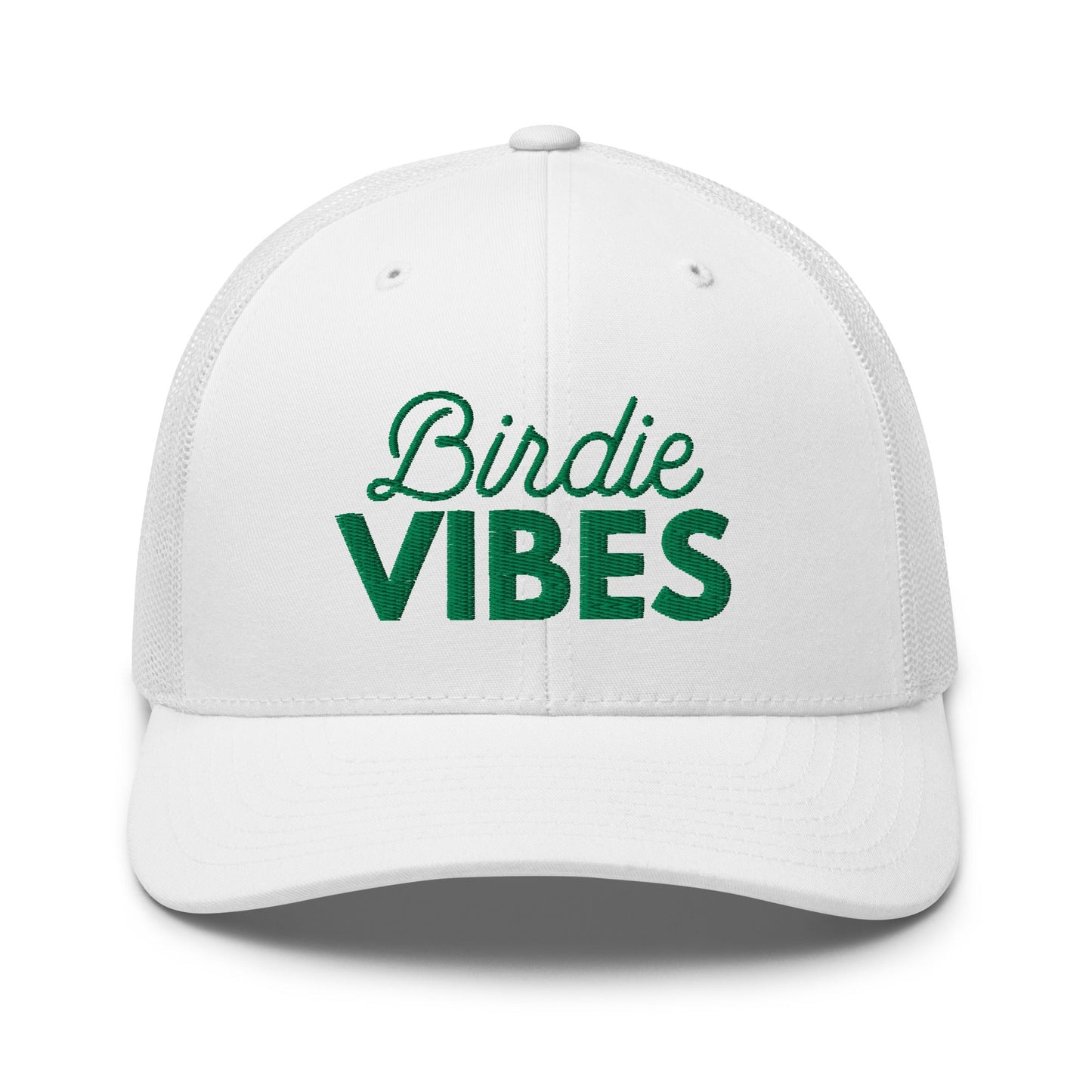 Birdie Vibes Embroidered Trucker Hat - Club Rehab