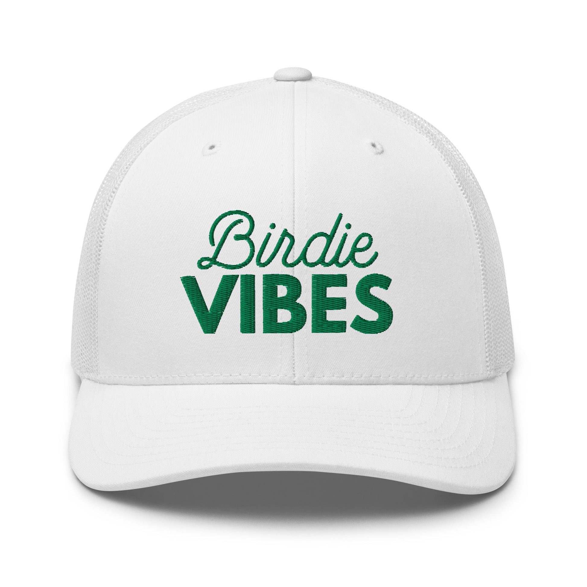 Birdie Vibes Embroidered Trucker Hat - Club Rehab
