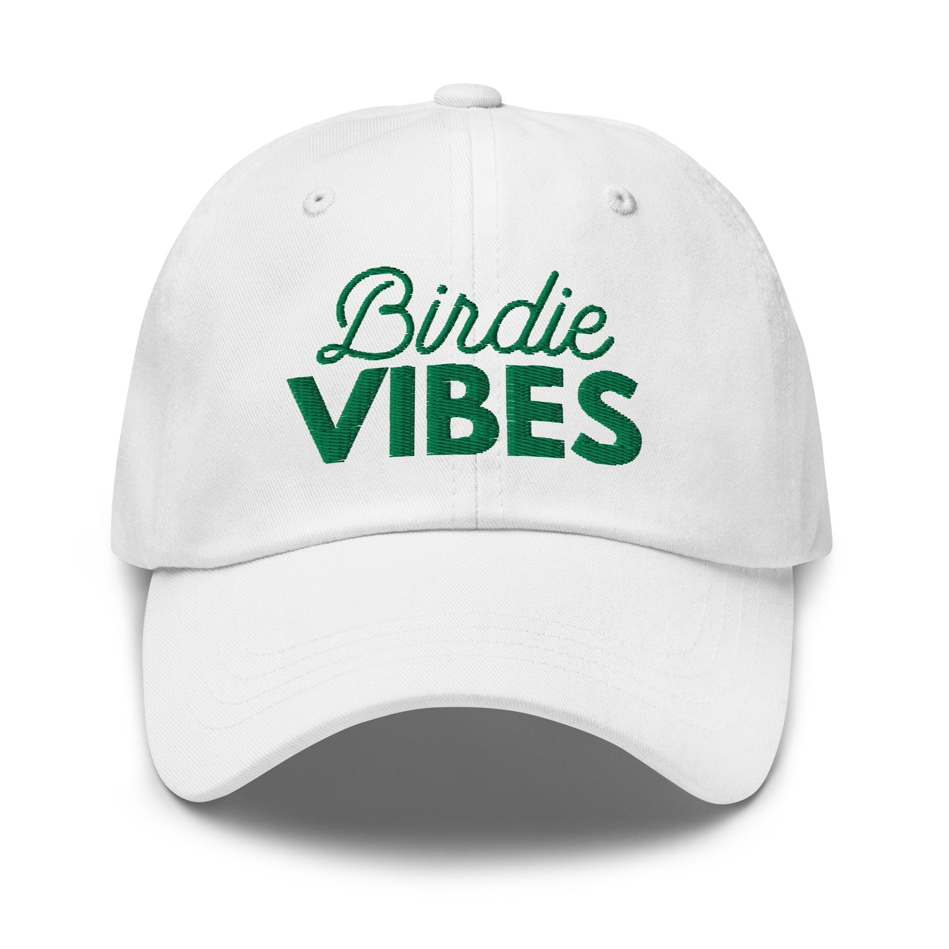 Birdie Vibes Embroidered Women's Golf Hat - Club Rehab