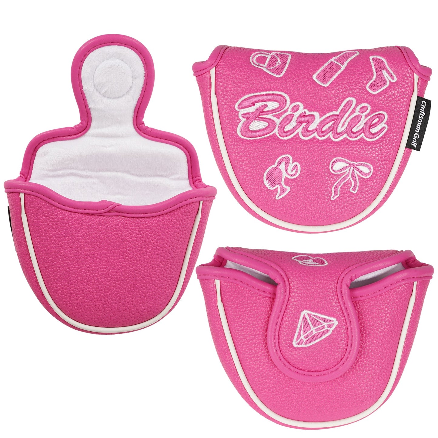 Birdies & Barbie Headcovers - Putter - Mallet - Club Rehab