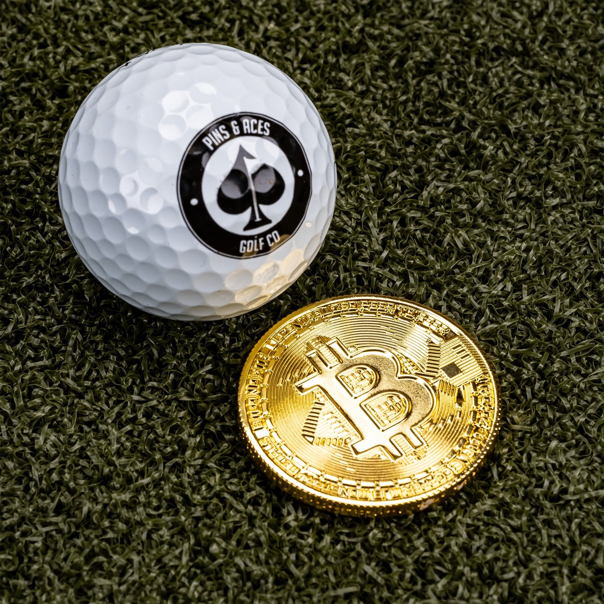Bitcoin Ball Marker - Club Rehab