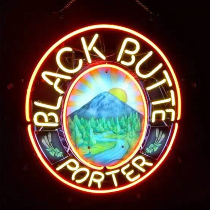 Black Butte Porter Neon Light Sign - Club Rehab