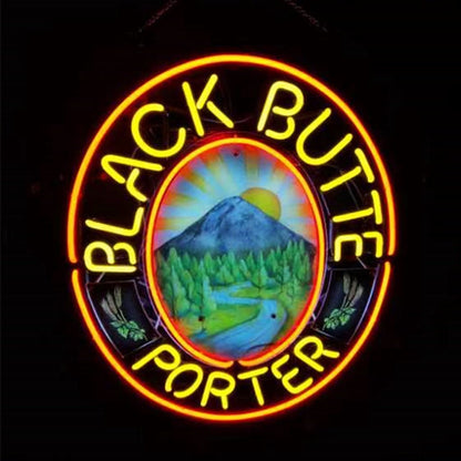 Black Butte Porter Neon Light Sign - Club Rehab