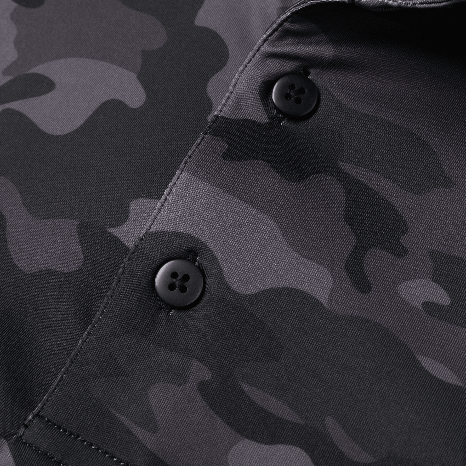 Black Camo Men's Polo - S - Club Rehab
