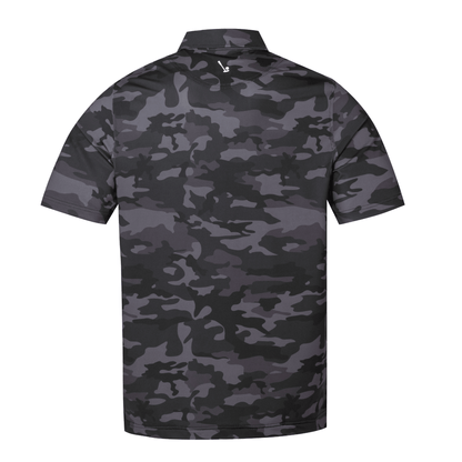 Black Camo Men's Polo - S - Club Rehab