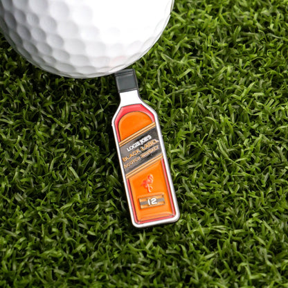 Black Label Scotch Whiskey Ball Marker - Club Rehab