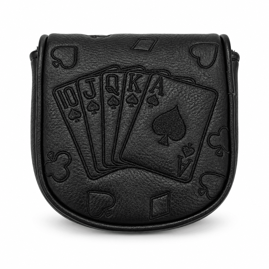 Black Royal Flush DF3 Center-Shaft Mallet Putter Cover - main view