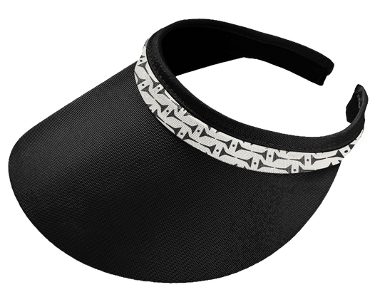 Black Tees Clip On Visor - Club Rehab