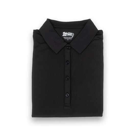 Black Women's (Sleeveless) Polos - S - Club Rehab