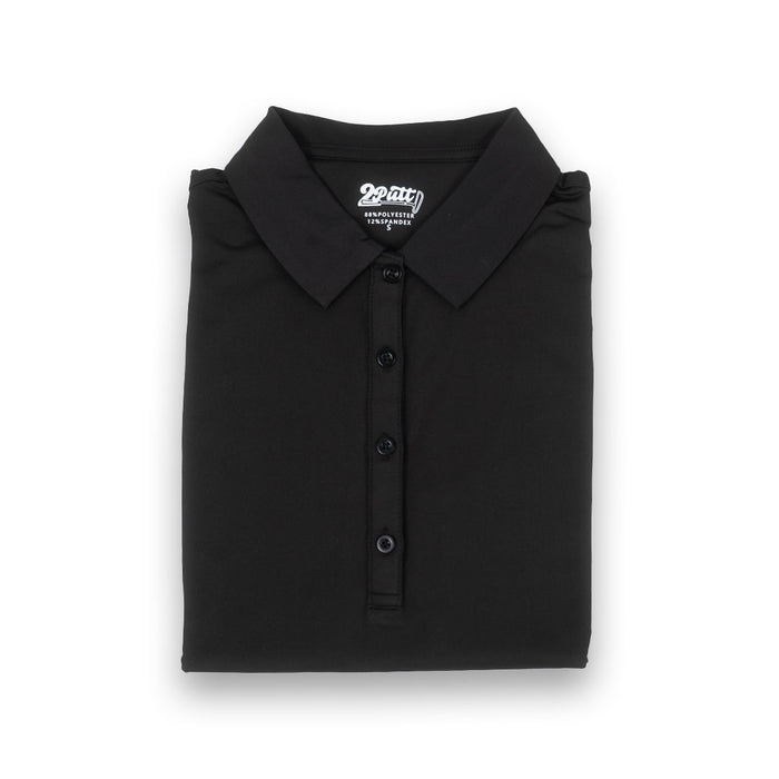Black Women's (Sleeveless) Polos - S - Club Rehab