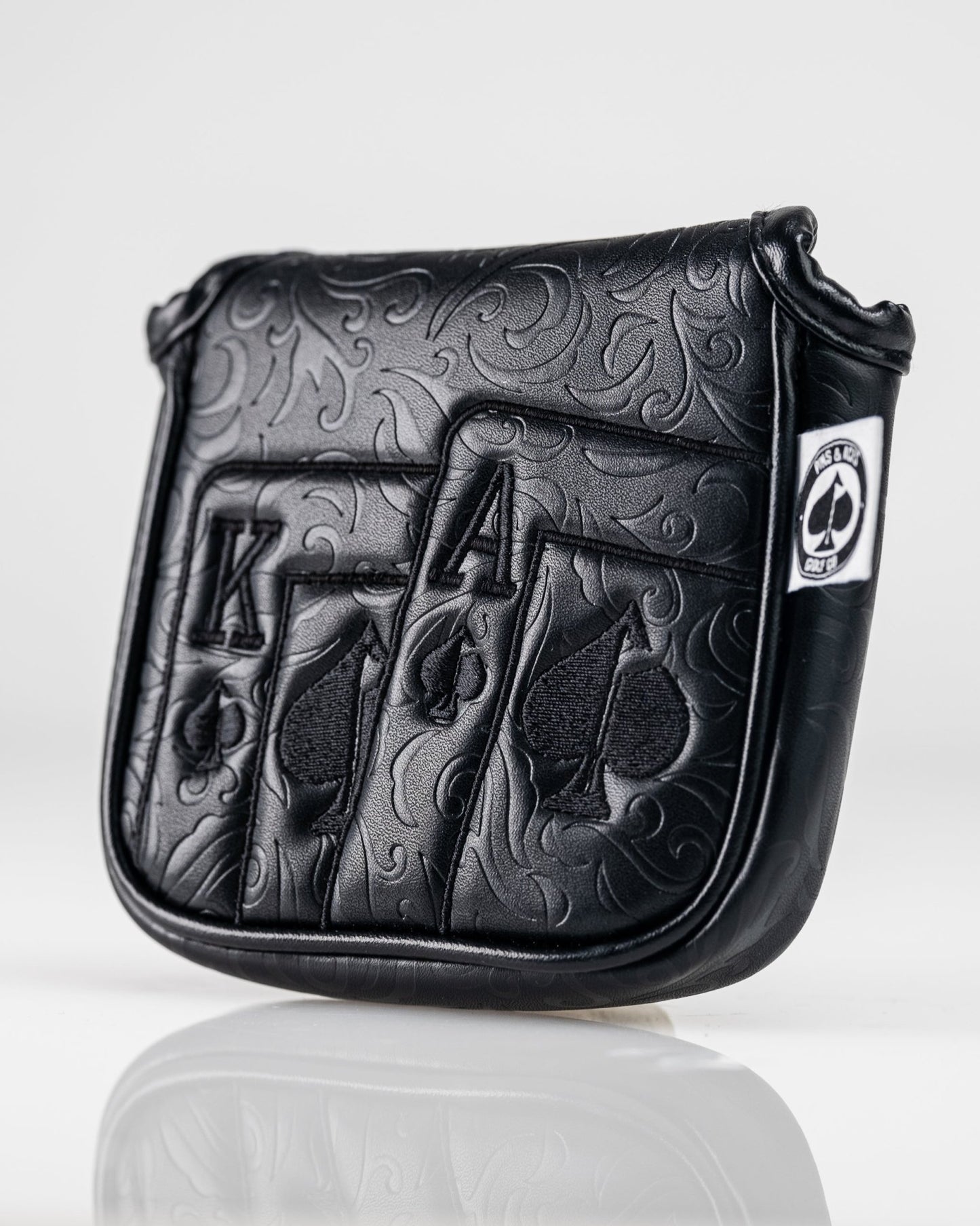 Blackout Ace of Spades - Mallet Putter Cover - Club Rehab