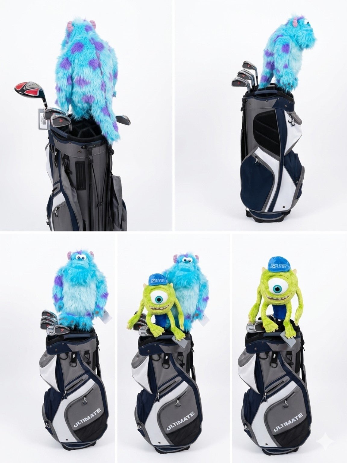 Blue Monster Golf Club Headcover - Club Rehab