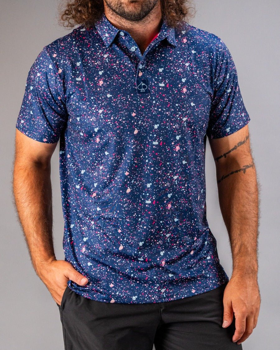 Blue Splatter - S - Club Rehab