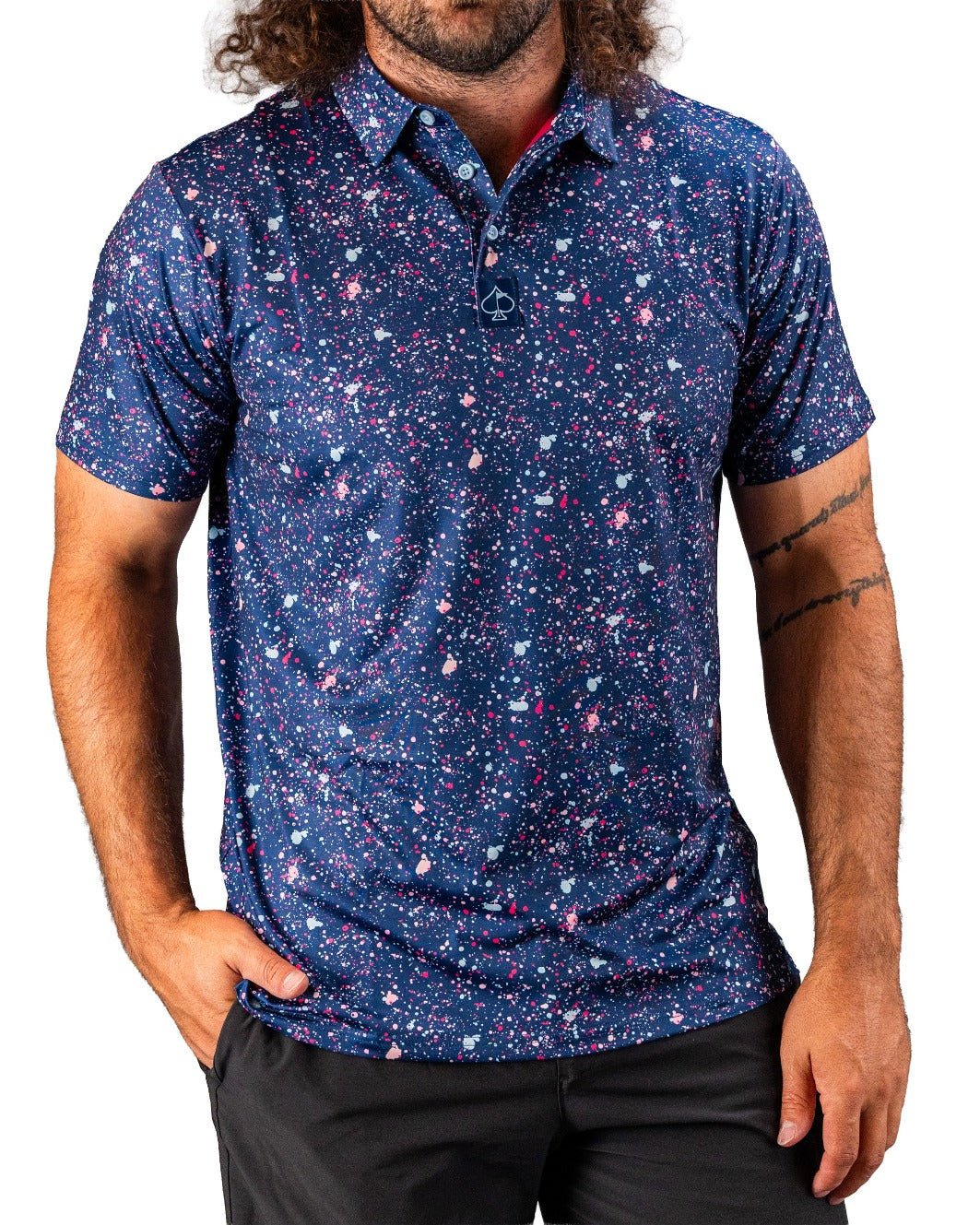Blue Splatter - S - Club Rehab