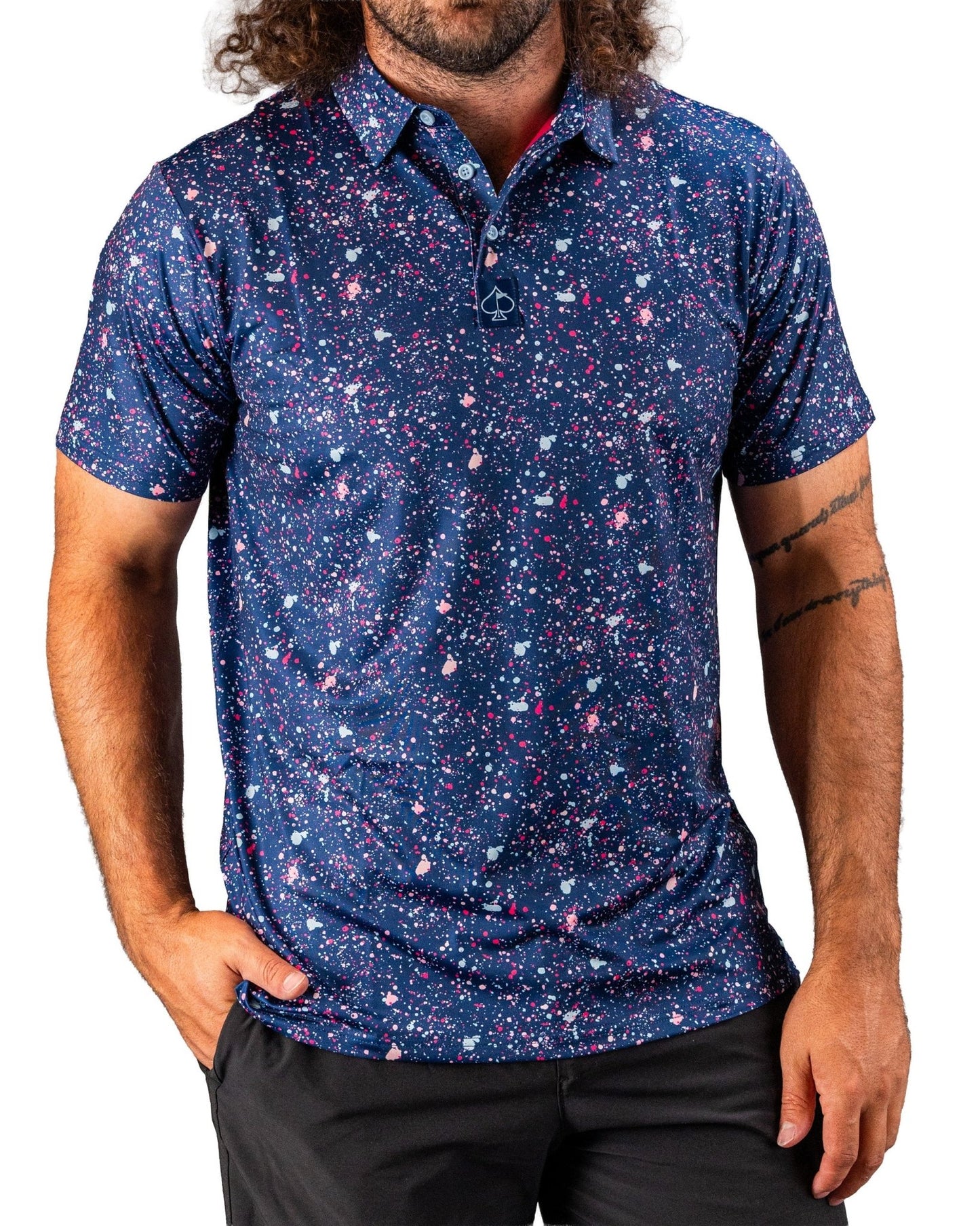 Blue Splatter - S - Club Rehab