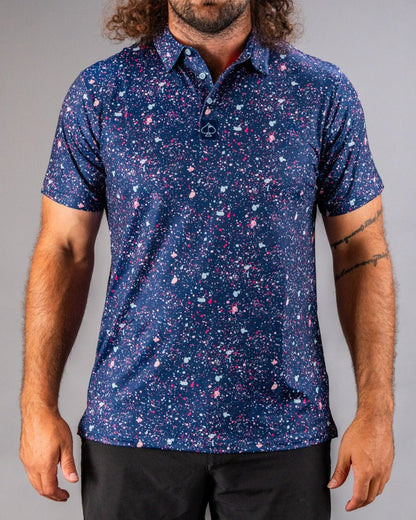 Blue Splatter - S - Club Rehab